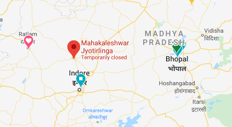 Location on Map Showing Nearest Major Cities.